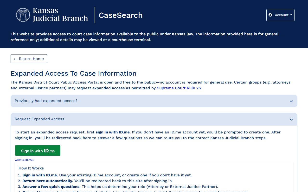 Trego County court records expanded access registration