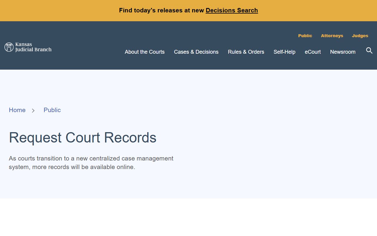 Trego County court records expanded access registration